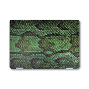 Carbon Fiber Laptop Skin Compatible with HP Spectre x360 14" (2024) - Green Serpent - Premium 3M Vinyl Protective Wrap Decal Cover - Easy to Apply | Crafted in The USA by MightySkins