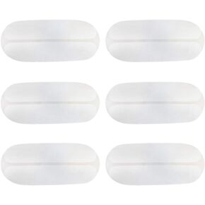 HEALLILY 6pcs Silicone Shoulder Pads Bra Strap Cushions Holder Non Slip Shoulder Protectors Complexion