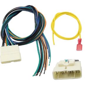 FZJDSD Wire Harness Amp Bypass for Aftermarket Radio WH-0046 Compatible with LEXUS IS300 2001 2002 2003 2004 2005