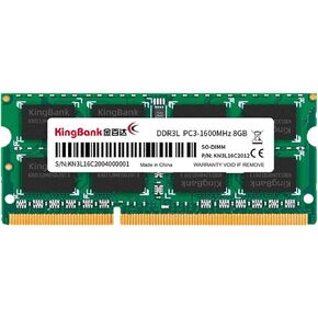 Computer Notebook Memory Ram DDR3 8GB 1600MHZ CL11 1.5V SODIMM for Laptop Computer Gaming/Office/PS