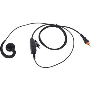 Walkie Talkie Headset C Swivel Earpiece with Mic for Motorola Radio CLK446 CLP1010 CLP1013 CLP1040 CLP1043 CLP1060 CLP1063 CLP1080 CLP446, Replacement for HKLN4602 HKLN4455