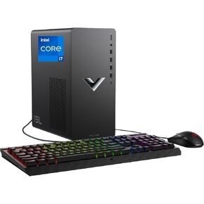 HP Victus 15L Gaming Desktop HyperX Bundle, 13th Generation Intel Core i7-13700F, 16 GB RAM, 1 TB SSD, NVIDIA GeForce RTX 4060 Ti Graphics, Windows 11 Home, TG02-1060h (2023)