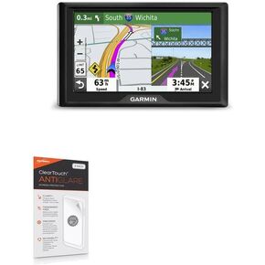 BoxWave Screen Protector Compatible with Garmin Drive 52 - ClearTouch Anti-Glare (2-Pack), Anti-Fingerprint Matte Film Skin