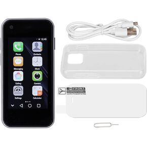 Ejoyous Mini Smartphone, 3G 2.5in Wi Fi GPS 2GB RAM 16GB ROM 5MP Quad Core Dual SIM for Android Cell Phone SOYES