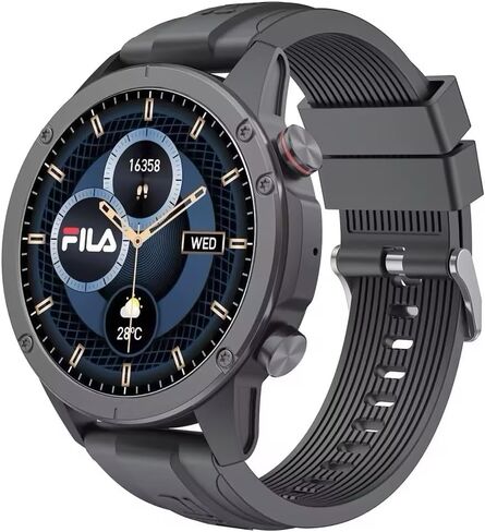 Fila Smart Watch for Men Women ، 1.43 '' AMOLED Fitness Tracker مع معدل ضربات القلب/مراقبة النوم ، 130+ أوضاع رياضية ، متعقب النشاط ، عداد الخطى لنظام Android iOS in Kuwait