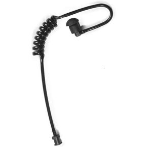 Coiled Acoustic Audio Tube - Black