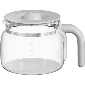 10 Cup Coffee Maker Carafe Replacement Pot Compatible with Smeg DCGC01 Overflow Coffee Maker DCF02 DCG01