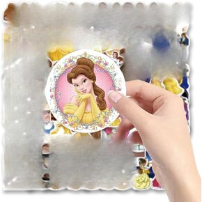 100Pcs Fairy Tales Princess Stickers, Cute Stickers GMVAESKY for Mobile Phones Computers Refrigerators Bicycles Cars Helmets Birthday Parties Christmas