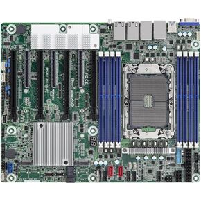 AsRock Rack SPC621D8-2L2T ATX Server Motherboard, Single Socket P+ (LGA 4189), 3rd Gen Intel® Xeon® Scalable Processors, C621A, Dual 1GbE+10GbE