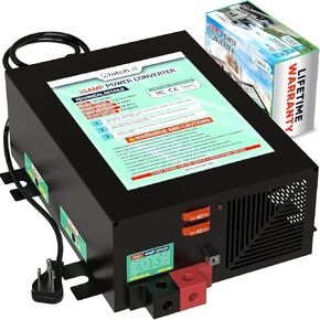LATCH.IT RV Power Converters 35 Amp | 120VAC to 12VDC | 3-Stage Smart Battery Charger | Adjustable Voltage – RV Converter for Lithium Batteries & More | Thermal & Overload Protection