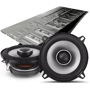 Alpine S2-S50, S Series 5" 2-Way Hi-Res Speakers + Sound Damping Kit Bundle