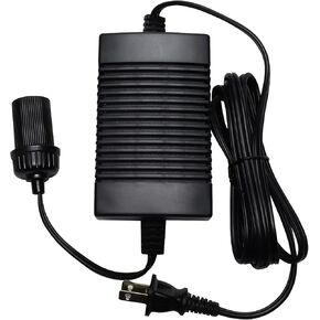 Koolatron 110V AC to 12V DC Power Adapter with Circuit Breaker, AC to DC Power Converter, 12V 5A DC Power Supply, Black, 6 Ft Cord for 12V Portable Devices, Compressor, Cooler, Car Fridge, and More