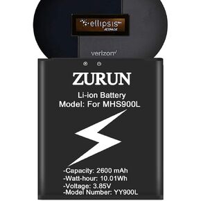 MHS900L Battery Upgraded 2600mAh High Capacity Replacement Battery for Franklin Wireless MHS900L / Ellipsis Jetpack MHS900L PP