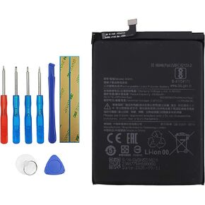 BN55 Replacement Battery Compatible with MI redmi Note 9S M2003J6A1G with Tools
