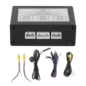 Camera Switcher Car Parking Camera Converter Front Rear View Video Switch Channel Control Box Adapter