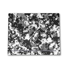 Carbon Fiber Laptop Skin Compatible with Alienware X16 R2 (2024) - Black Modern Camo - Premium 3M Vinyl Protective Wrap Decal Cover - Easy to Apply | Crafted in The USA by MightySkins