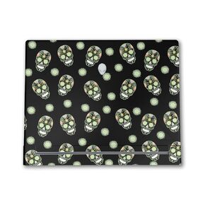 Tablet Skin Compatible with Alienware X16 R2 (2024) - Nighttime Skulls - Premium 3M Vinyl Protective Wrap Decal Cover - Easy to Apply | Crafted in The USA by MightySkins