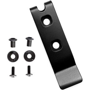 Stainless Steel Scabbard Back Clip Mini Belt Holster Sheath Carrying Waist Clips Clips Grip Hook, 66x18mm