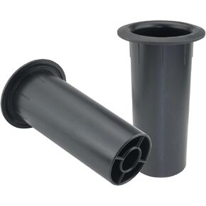2PCS 4.72x2.68 inch Black Speaker Port Tube Speaker Port Tubes ABS Speaker Cabinet Port Tube Speaker Cabinet Port Tube
