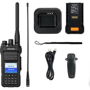 Retevis Ailunce HA1UV Handheld Ham Radio, Dual Band Radio with SMA-F Antenna, USB-C Charging, 2800mAh, IP67 Waterproof, Sub-PTT, NOAA, Long Range 2 Way Radio for Radio Amateur(1 Pack)