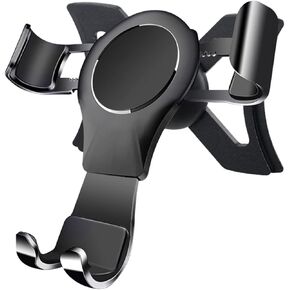 Phone Holder for Audi A3 8V, 360° Rotation Gravity Auto Lock Stable No Jitter Easy Mount Aluminum Alloy Car Mobile Phone Stand Mount for Audi A3 8V/ S3 8V 2014-2020