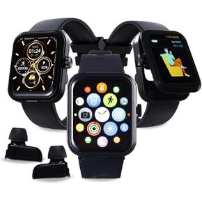 Smart Watch with Earbuds, 1.85" HD Screen Smartwatch for Men, 2 in 1 Bluetooth Watch with Sleep Monitor,Heart Rate, Bluetooth Call, Fitness Tracker