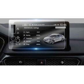 Screen Protector Compatible with 2023 2024 Honda Civic 9 Inch Touchscreen,9H Hardness Shock Resistant,Tempered Glass Screen protector for 2024 Civic Sedan/Hatchback/Type R Touring