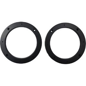 4pcs 6.5" Speaker Spacers Universal Car Audio Speaker Pad Subwoofer Mid Range Custom Installation Mounting Adapter(Black) in Kuwait