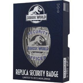 Fanattik Jurassic World Limited Edition Replica Security Badge