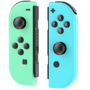 Replacement for Nintendo Switch Controller, Wireless Controllers Compatible with Switch/Lite/OLED, Support Motion Control/Wake-up/Dual Vibration