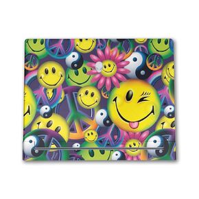 Laptop Skin Compatible with Alienware X16 R2 (2024) - Peace Smile - Premium 3M Vinyl Protective Wrap Decal Cover - Easy to Apply | Crafted in The USA by MightySkins
