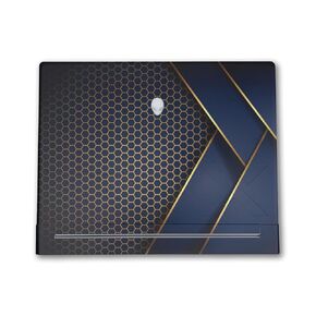 Laptop Skin Compatible with Alienware X16 R2 (2024) - Modern Hex - Premium 3M Vinyl Protective Wrap Decal Cover - Easy to Apply | Crafted in The USA by MightySkins