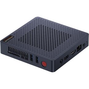 Fanless Mini PC,Intel Celeron N4020 4GB DDR4 RAM 64GB eMMC,Micro Desktop Computer Support HDMI&VGA,2.4/5G WiFi,BT5.0,Gigabit Ethernet for Business, Home