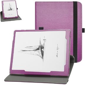 MAMA MOUTH for BOOX Tablet Go 10.3 Case,360 Degree Rotary Stand with Cute Pattern Cover for BOOX Tablet Go 10.3" ePaper Cases,Black