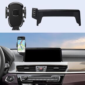 Car Phone Holder Mount Fit for BMW X1 2016-2022/X2 2018-2023, Car Dashboard Mount Compatible with 8.8 inch Screen,Thick Cases Friendly Fit for iPhone/Android and All Smartphones