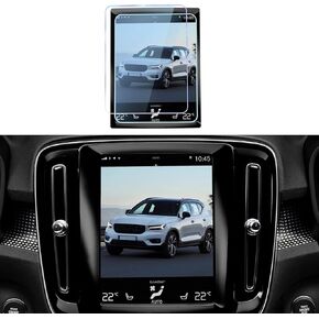 Screen Protector for 2019-2025 Volvo XC40 XC40 And 2018-2025 Volvo XC60 S60 And 2016-2024 Volvo XC90 S90 8.7 Inch 9H Hardness Tempered Glass Anti Scratch Fingerprints