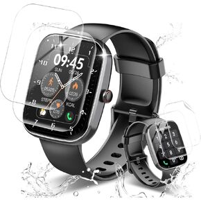 [ 3 Pack ] Hydrogel Screen Protector for Csasan T70 Smartwatch 1.91" TPU [Clear HD] Self-Healing Soft Protective Film