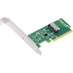 NFHK PCIE5.0 PCI-Express 8X to MCIO 8i Mini Cool Edge IO SFF-TA-1016 VROC Adapter for Mainboard SSD Graphics Card