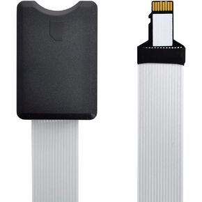 xiwai Micro-SD TF Memory Card Kit Male to SD Female Extension Soft Flat FPC Cable Extender 25cm