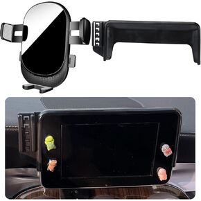 Car Phone Holder for Mercedes-Benz C-Class/GLC Auto Accessories [Only for 2015-2019 C Class/GLC's 7-inch Central Display] [XX No Fit Upgrades 8.4-inch Screen & 10.25-inch Display XX]