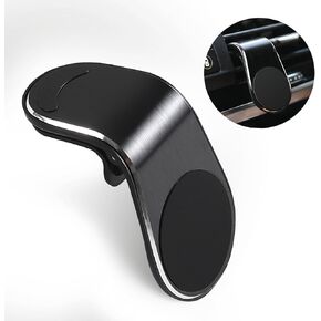 Magnetic Phone Holder for Car, Phone Holder for Your Car Air Vent, Adjustable Vent Cell Phone Holder Mount, Universal Vehicle Hands Free Phone Stand for All Smartphones (Black)