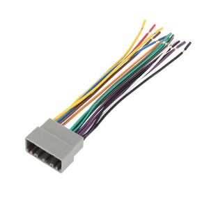 70-6502 Car Stereo CD Player Wiring Harness Wire Radio Adapter Install Aftermarket Plug for Jeep Grand Cherokee Liberty Wrangler for Chrysler 300 Sebring for Dodge RAM Dakota Charger Caravan