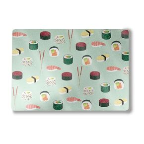 Glossy Glitter Laptop Skin Compatible with Surface Laptop 7 13.8" (2024) - Sushi - Premium 3M Vinyl Protective Wrap Decal Cover - Easy to Apply | Crafted in The USA by MightySkins