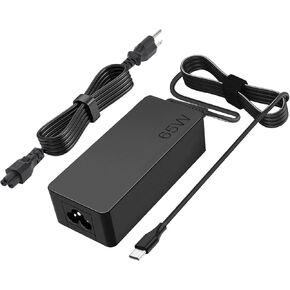 65W USB C Laptop Charger for Lenovo Thinkpad T480 T580, Yoga, Chromebook Laptop Computer Power Cord Replacement Type C Lenovo Laptop Charger