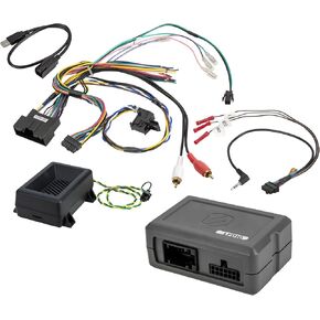 Scosche Link+ LFD10 Radio Replacement Interface with Steering Wheel Control Adapter Compatible with Select Non-Amplified 2015-2018 Ford Focus with 4.2" Screen - Car Stereo Receiver Wiring Harness Kit