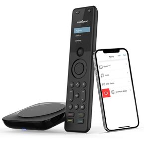 SofaBaton X1 Universal Remote with Hub, All in one Smart Remote Control with App Setting, Custom Activities, Compatible with 500000+ IR/Bluetooth/WiFi Devices TVs/DVDs/Projectors/Blu-ray Player