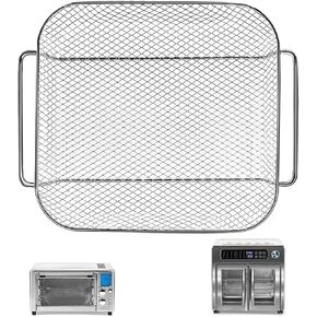 GWY Air Fryer Basket for Emeril Lagasse Everyday 360 26 QT Extra Large Air Fryer, 12.5''×10.2'' Steel Air Fryer Accessories Replacement Parts Wire Rack