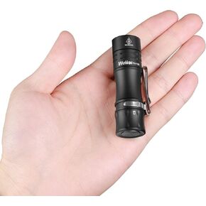 Wurkkos TS10 SG Rechargeable EDC Flashlight 1650 Lumens RGB Sources Anduril 2.0 UI Compact Pocket Clip Light, Tiny LED Keyring Lights, Portable Clip for Night Working Signaling Tool