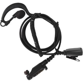 Walkie Talkie Tube Earpiece Headset with Collar clip PTT, 2 Way Radio Earphone for Hytera PD600 PD602 PD605 PD662 PD665 PD680 PD682 PD685 X1e X1p