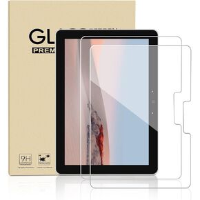 [2 Pack Screen Protector for Microsoft Surface Go 3 / Surface Go 2 / Surface Go (2021/2020), Tempered Glass, Scratch Resistant, High Responsive, High Definition, Support Surface Pen